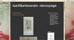 Desktop Screenshot of luartt-artesanato.blogspot.com