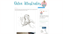 Desktop Screenshot of chloe-illustrates.blogspot.com