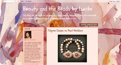 Desktop Screenshot of beautyndbeads.blogspot.com