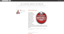 Desktop Screenshot of littleaboutmuch.blogspot.com
