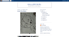 Desktop Screenshot of gallerygirl1.blogspot.com
