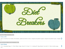 Tablet Screenshot of dietbreakers.blogspot.com