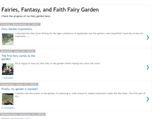 Tablet Screenshot of fairiesfantasyandfaithfairygarden.blogspot.com