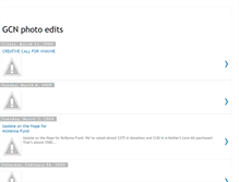 Tablet Screenshot of gcnphotoedits.blogspot.com