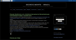 Desktop Screenshot of decrescimentobrasil.blogspot.com