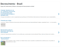 Tablet Screenshot of decrescimentobrasil.blogspot.com