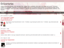 Tablet Screenshot of ekszertartas.blogspot.com