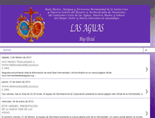 Tablet Screenshot of hermandaddelasaguasdesevilla.blogspot.com