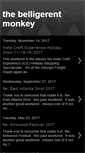 Mobile Screenshot of belligerentmonkey.blogspot.com