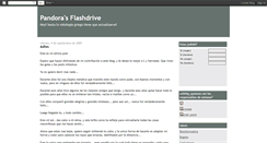 Desktop Screenshot of pandorasflashdrive.blogspot.com