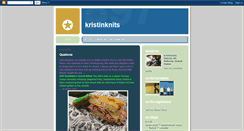 Desktop Screenshot of kristinknits.blogspot.com