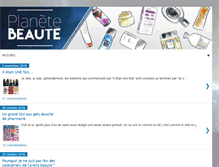 Tablet Screenshot of planete-beaute.blogspot.com