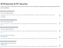 Tablet Screenshot of managedidentityprotection.blogspot.com