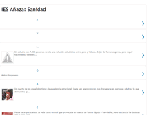 Tablet Screenshot of iesanazasanitaria.blogspot.com