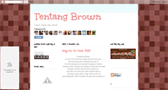 Desktop Screenshot of brownlovegreen.blogspot.com