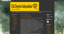Desktop Screenshot of independientedearauz.blogspot.com