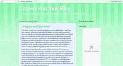 Desktop Screenshot of citizenautomaticwatches.blogspot.com