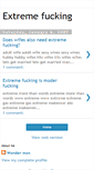 Mobile Screenshot of extreme-fucking.blogspot.com