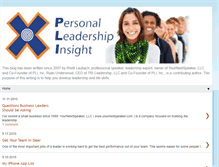 Tablet Screenshot of plileadership.blogspot.com