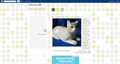 Desktop Screenshot of cattadoodle.blogspot.com