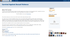 Desktop Screenshot of carnivalagainstsexualviolence.blogspot.com