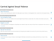 Tablet Screenshot of carnivalagainstsexualviolence.blogspot.com