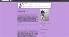 Desktop Screenshot of felizchico.blogspot.com