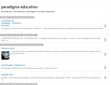 Tablet Screenshot of paradigmaeducativo.blogspot.com