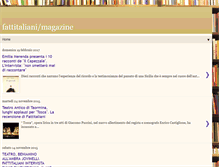 Tablet Screenshot of fattitaliani.blogspot.com