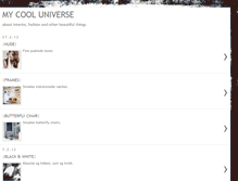 Tablet Screenshot of my-cool-universe.blogspot.com