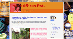 Desktop Screenshot of africanpot.blogspot.com