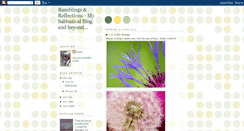 Desktop Screenshot of moragsramblingsandreflections.blogspot.com