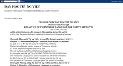 Desktop Screenshot of learningvietnamese4foreigner.blogspot.com