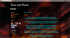 Desktop Screenshot of omegandy-roseandthorn.blogspot.com