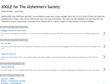 Tablet Screenshot of jogleforalzheimers.blogspot.com