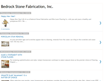Tablet Screenshot of bedrockstone.blogspot.com
