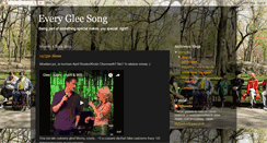 Desktop Screenshot of glee-songs.blogspot.com