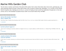 Tablet Screenshot of marinehillsgardenclub.blogspot.com