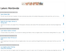 Tablet Screenshot of lakersworldwide.blogspot.com