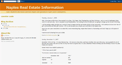 Desktop Screenshot of naplesrealestateinformation.blogspot.com