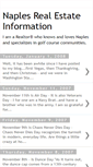 Mobile Screenshot of naplesrealestateinformation.blogspot.com