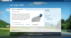 Desktop Screenshot of gainhugetraffic.blogspot.com