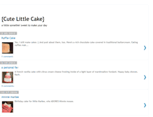 Tablet Screenshot of cutelittlecake.blogspot.com