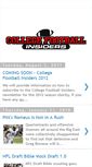 Mobile Screenshot of collegefootballinsiders.blogspot.com