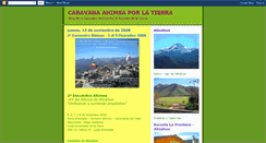 Desktop Screenshot of caravanaahimsaporlatierra.blogspot.com