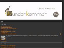 Tablet Screenshot of camara-de-maravillas.blogspot.com