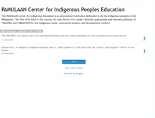 Tablet Screenshot of pamulaan-center.blogspot.com