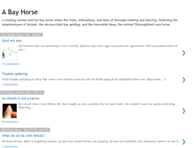 Tablet Screenshot of abayhorse.blogspot.com