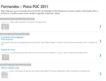 Tablet Screenshot of formandospsicopuc2011.blogspot.com