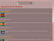 Tablet Screenshot of agrupacionesdecarnaval.blogspot.com